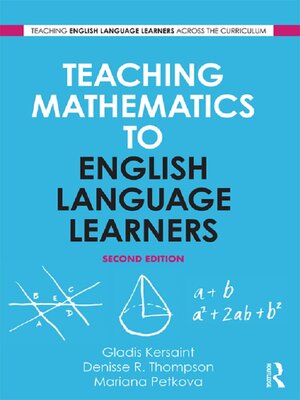 cover image of Teaching Mathematics to English Language Learners